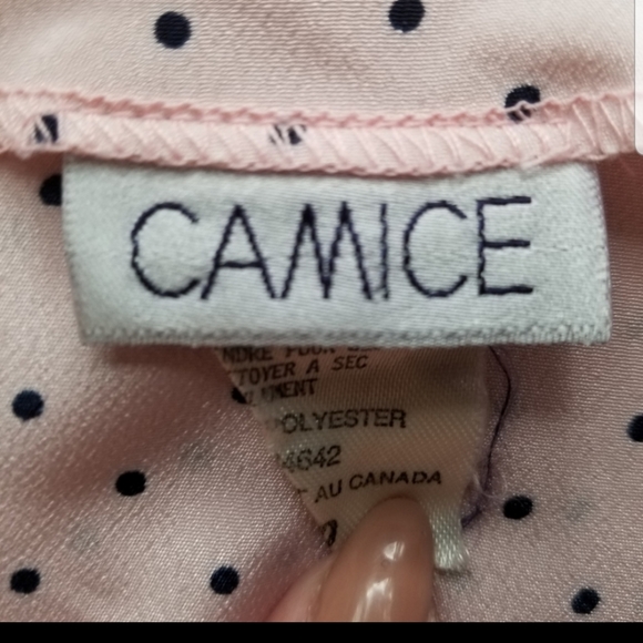 Vintage pink puff sleeve blouse - Picture 6 of 14